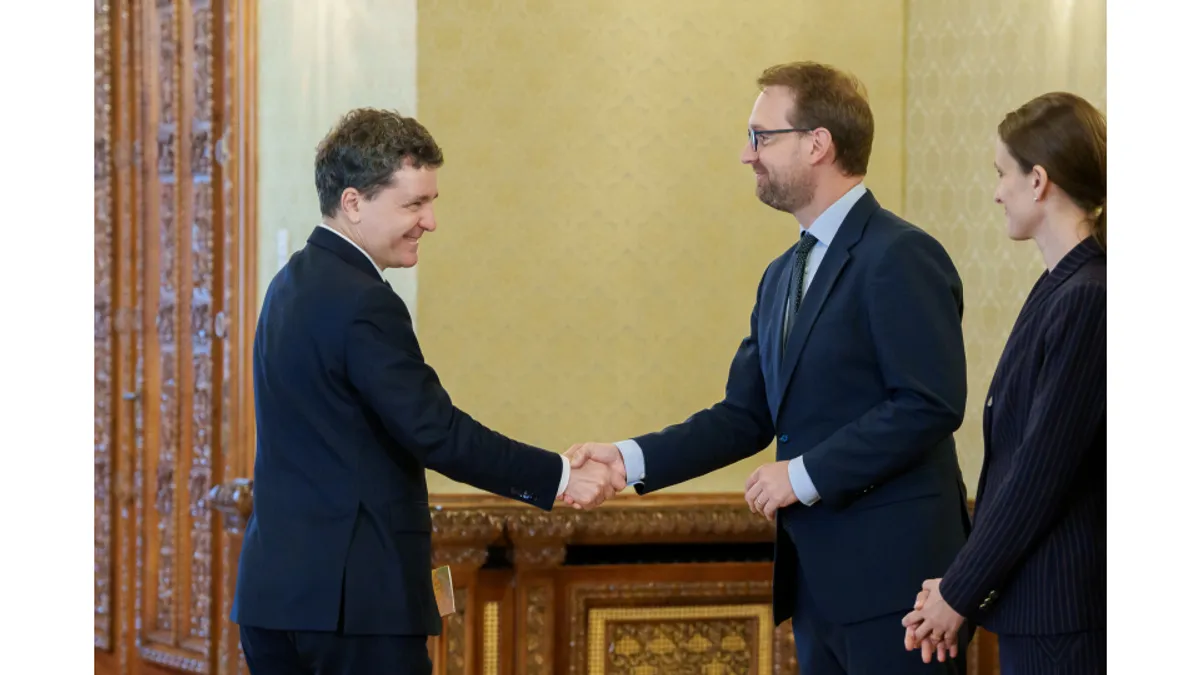 Fritz spune că pentru USR majorarea TVA nu este o linie roșie Foto: presidency.ro