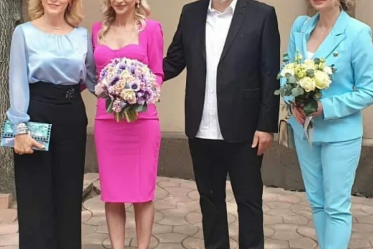 Firea l-a însoțit pe Bădulescu la cununia civilă Foto: Facebook