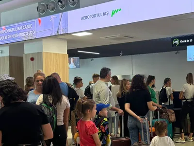Aeroportul Iași riscă să coboare sub două milioane de pasageri pe an: 200.000 de călători în minus față de anul trecut