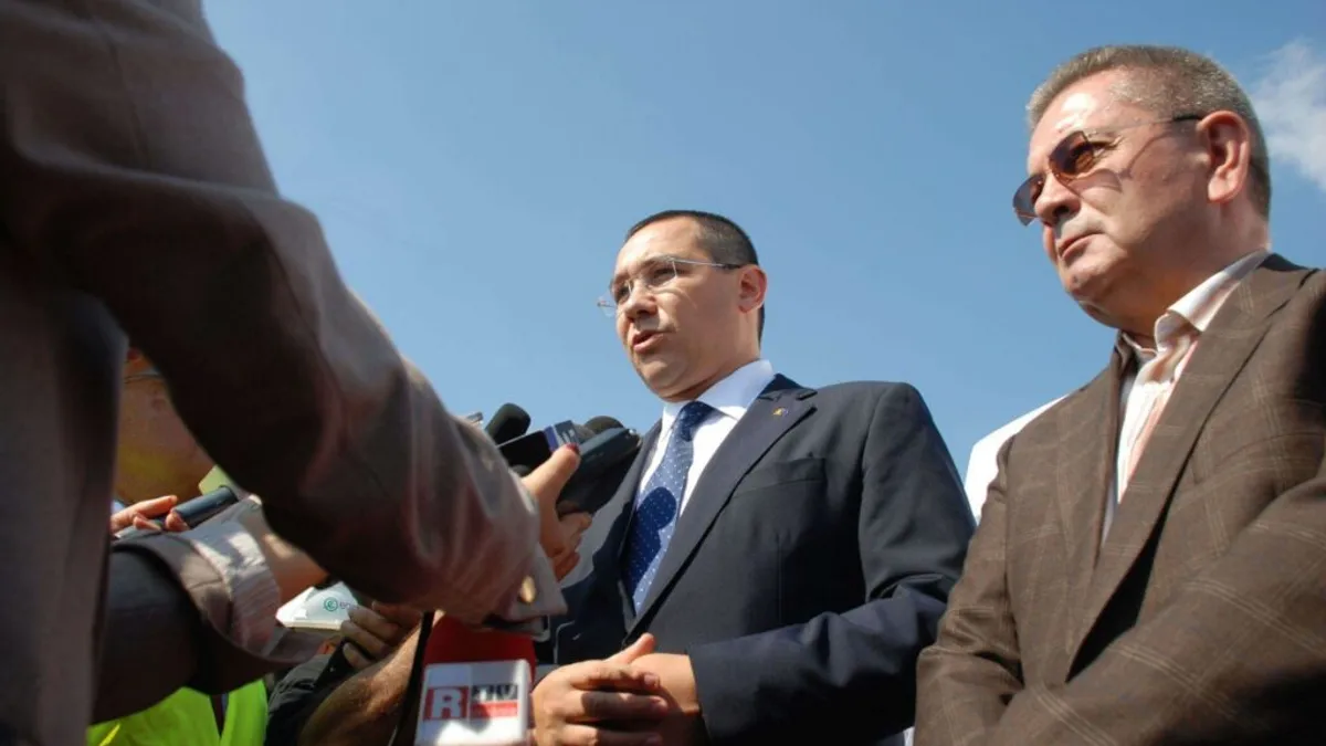 Autostrada lui Ponta, iar pe cale să se prăbușească