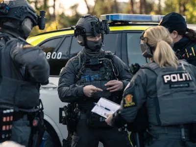 Explozie la Ambasada SUA din Oslo (sursa: Facebook/Politiet)