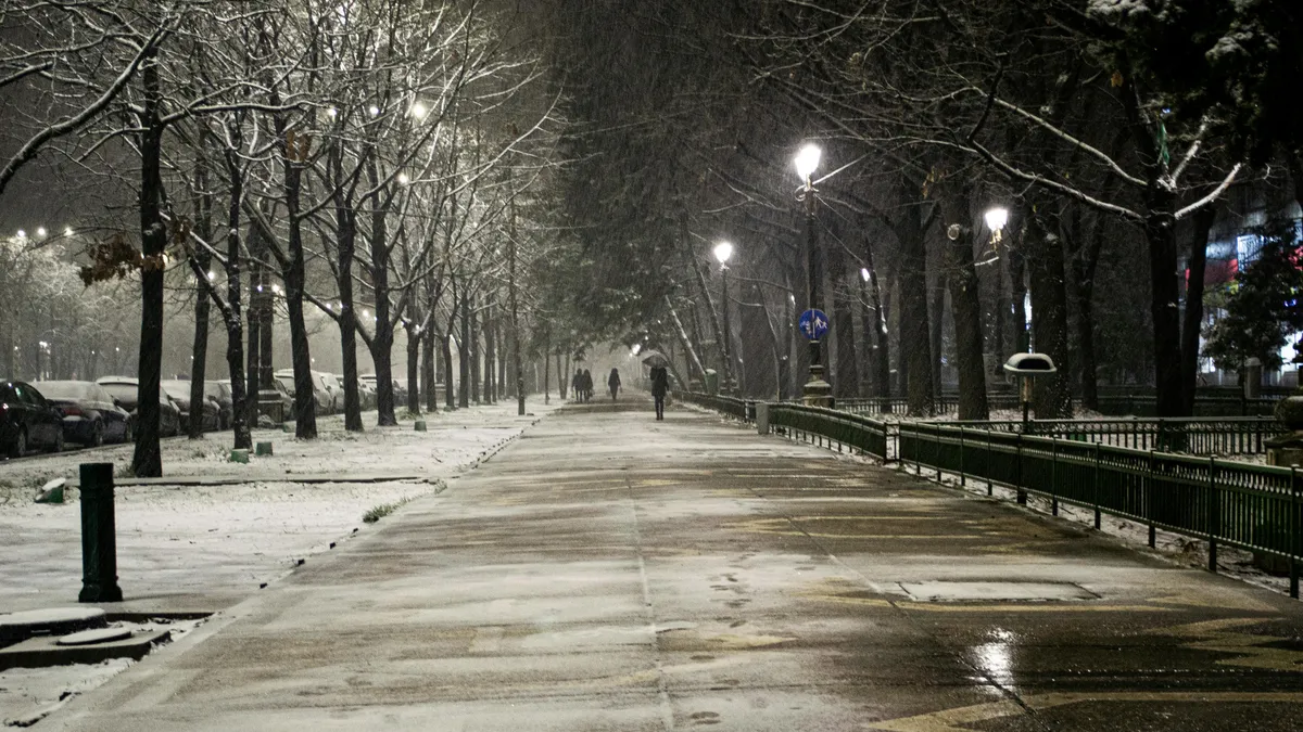 Ger în București, maxime sub minus 4 grade (sursa: Pexels/Laurentiu Eduard)