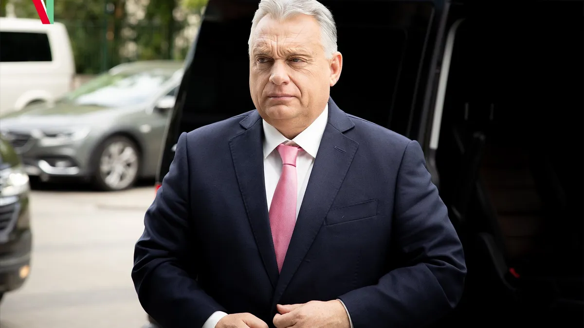 Salina Praid, Ungaria acuză neglijență umană (sursa: Facebook/Orbán Viktor)