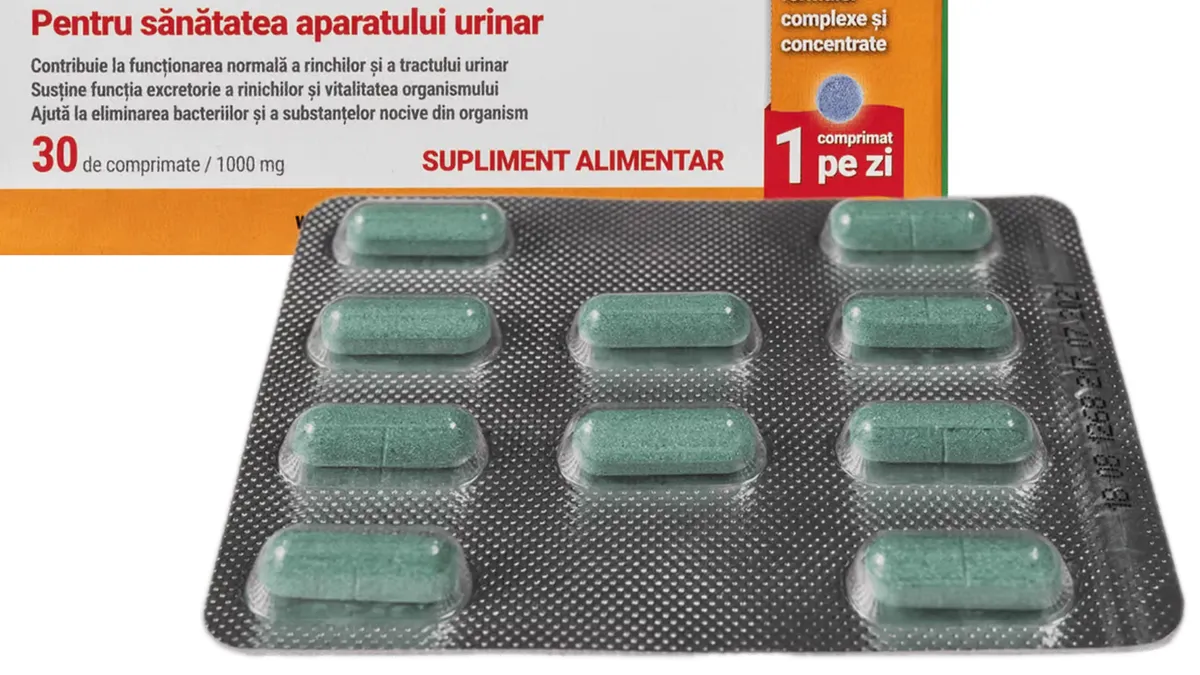 Capsule de Urigood Forte cu albastru de metilen
