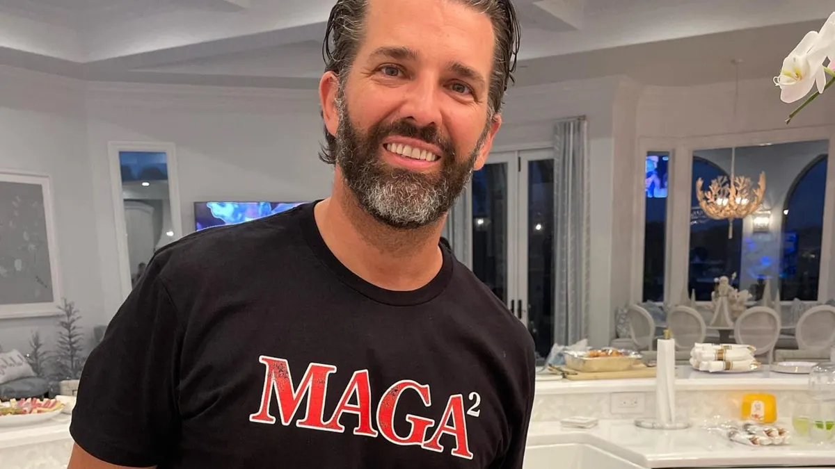 Donald Trump Jr. vine la București (sursa: Facebook/Donald Trump Jr.)