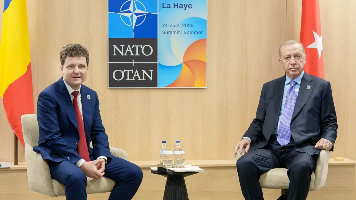 Nicușor Dan, întâlnire cu președintele Erdogan (sursa: X/Nicușor Dan)
