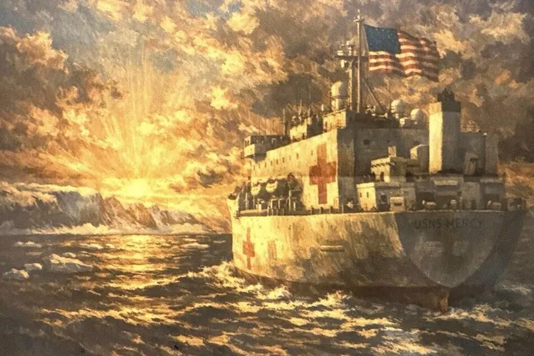 Trump trimite o navă-spital în Groenlanda (sursa: Facebook/The White House)