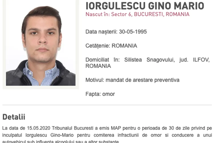 Mario Iorgulescu, 15 ani de închisoare (sursa: politiaromana.ro)