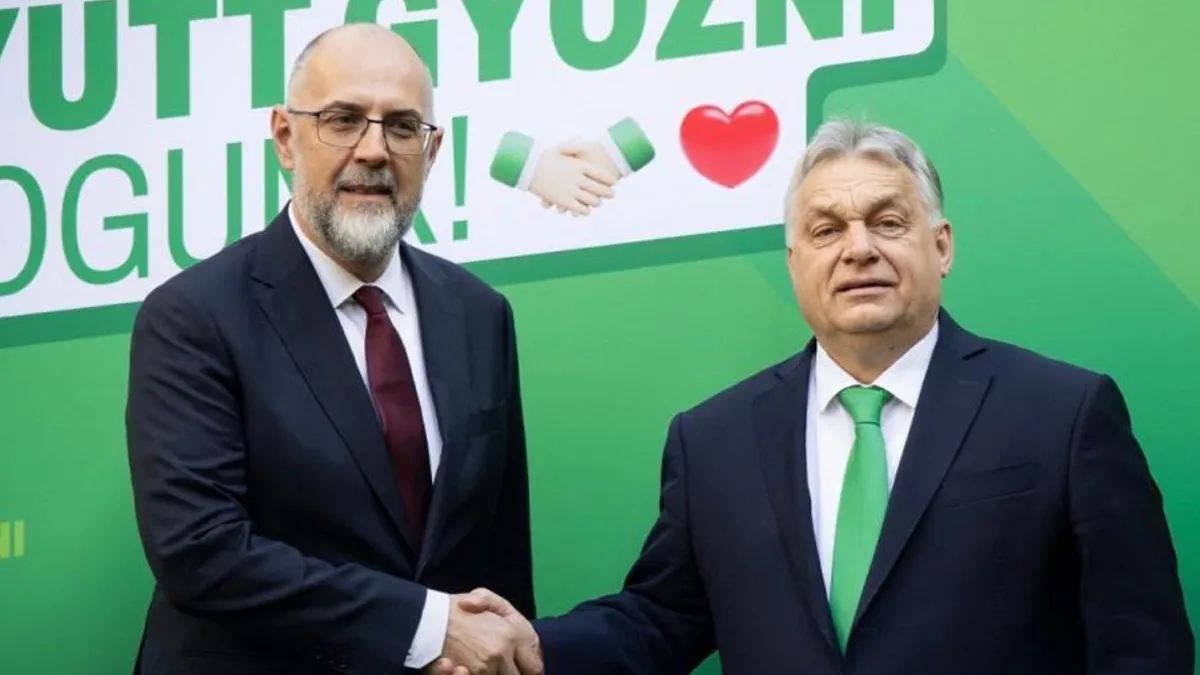 Orbán Viktor îl respinge pe Simion (sursa: Facebook/Orbán Viktor)