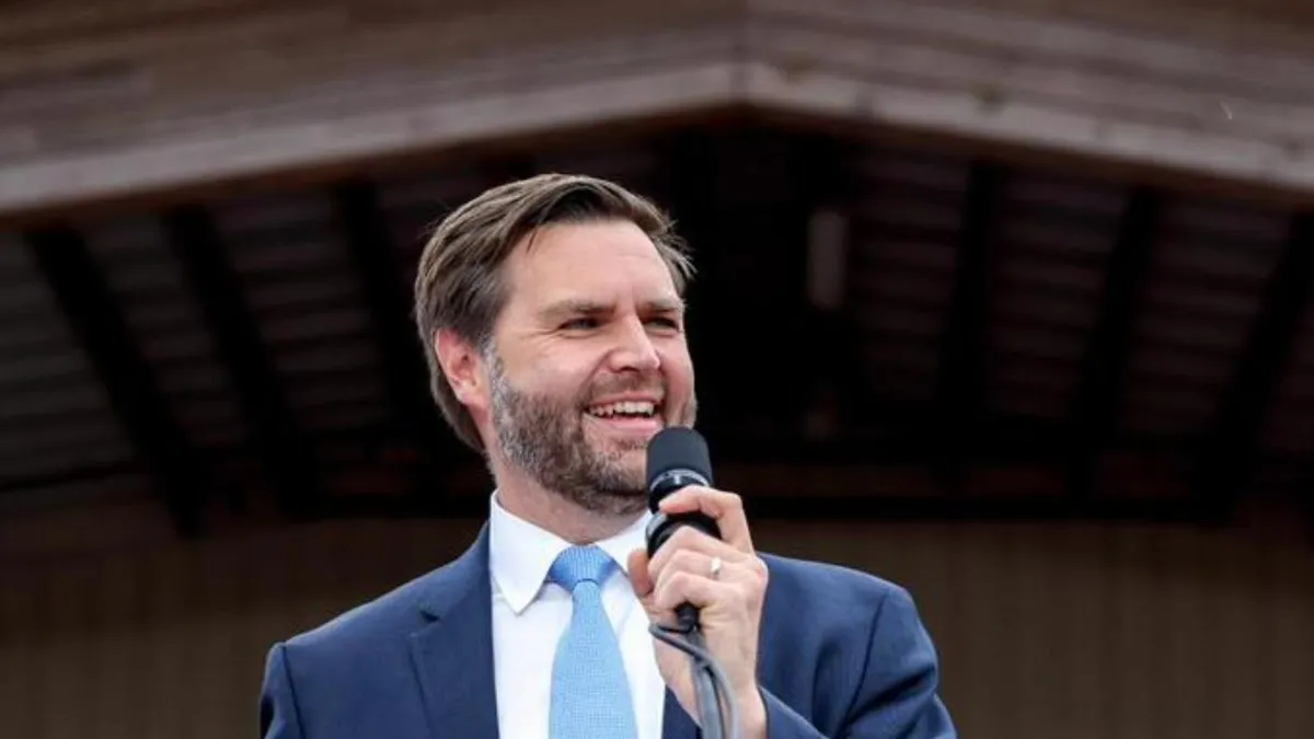 JD Vance se întâlnește cu Meloni (sursa: Facebook/JD Vance)