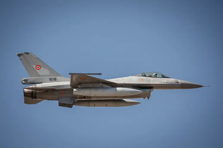 Dronă suspectă detectată în spațiul românesc (sursa: Facebook/Forţele Aeriene Române)