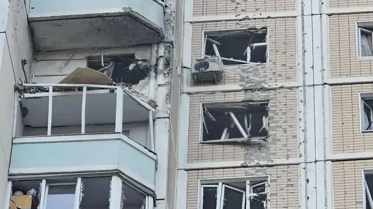 Ucraina, atac masiv asupra Moscovei (sursa: Telegram/Andrey Vorobyov)