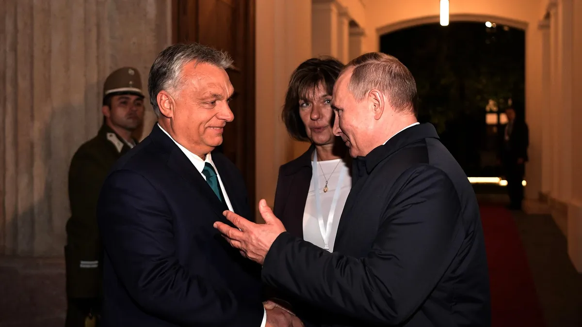 Viktor Orban nici nu a plecat și Rusia deja s-a debarasat de el: „A votat 19 pachete de sancțiuni” Foto: Kremlin.ru