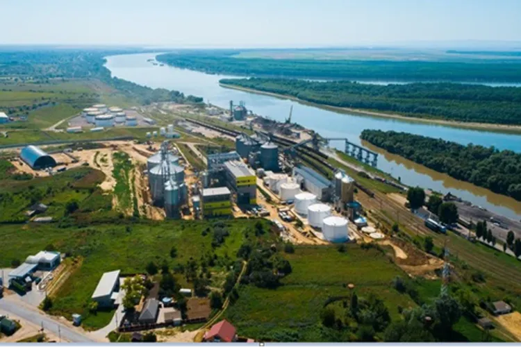 Pas crucial pentru unificarea economiilor României și Republicii Moldova Foto: Giurgiulești Free Port