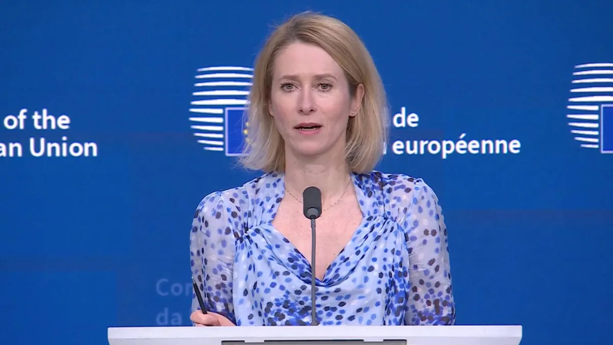 Ajutorul pentru Ucraina, divergențe în UE (sursa: X/Kaja Kallas)