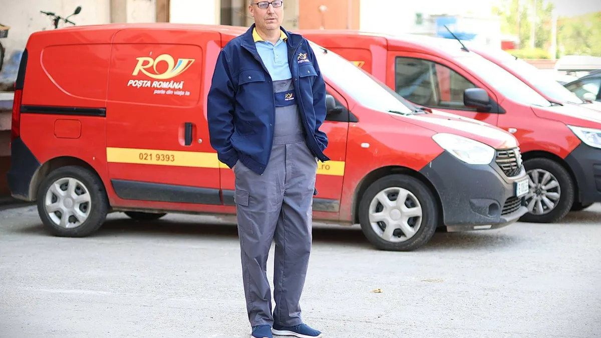 Licitație auto la Poșta Română, Iași (sursa: Facebook/Compania Naţională Poşta Română)