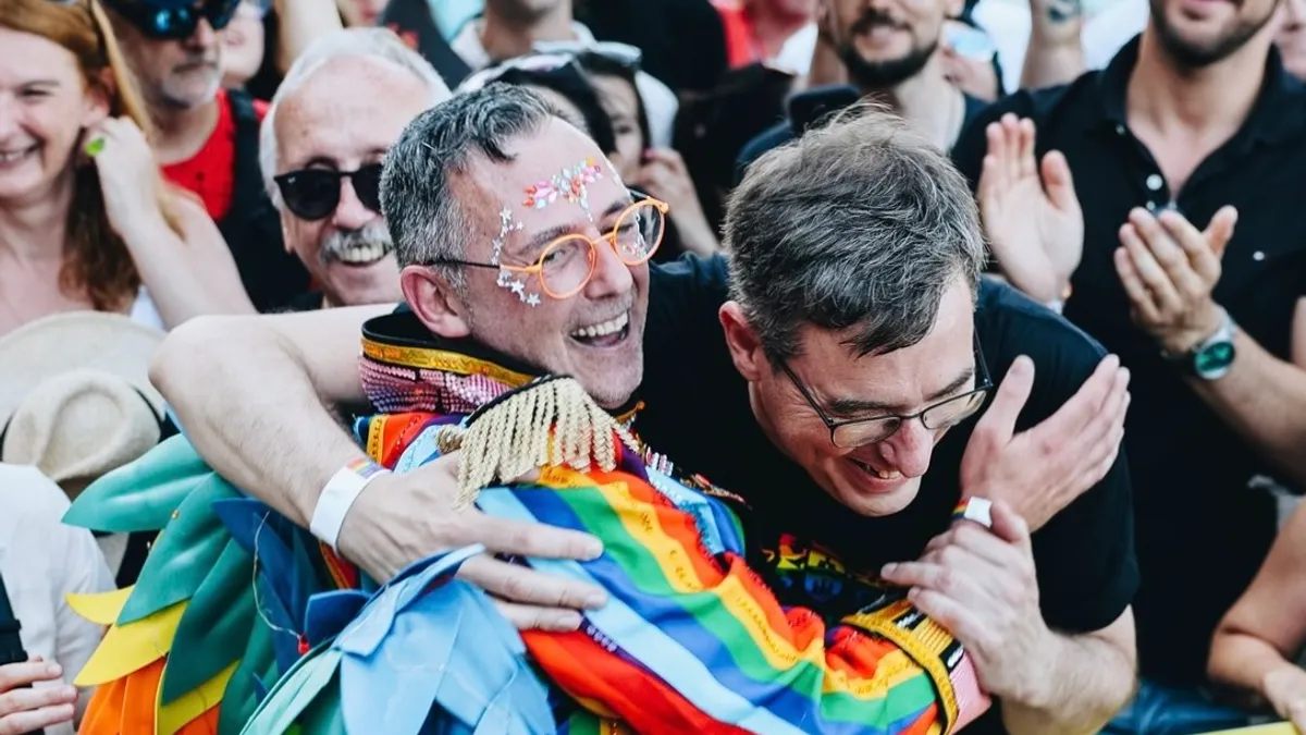 Marșul Pride (Budapesta), record de participare (sursa: Facebook/Karácsony Gergely)