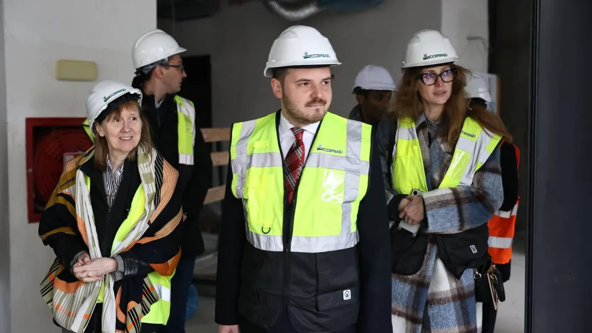 Centrul de Mari Arși, Timișoara, aproape finalizat (sursa: Facebook/Alexandru Rogobete)