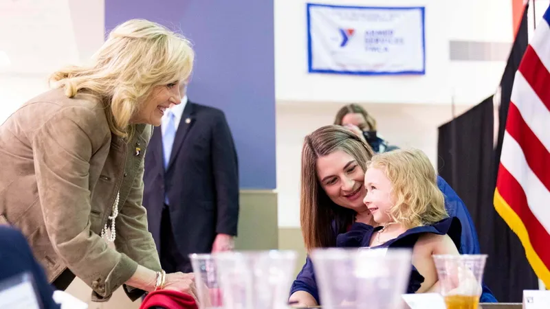 Jill Biden vine în România (sursa: Facebook/First Lady Dr. Jill Biden)