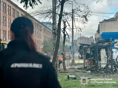 Atac masiv al Rusiei asupra Kievului (sura: Facebook/Poliția din Kiev)