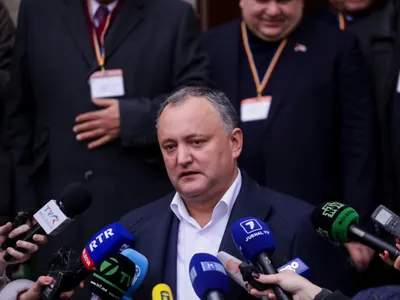 Dodon împrăștie propagandă rusească din arest Foto: Inquam/ Adela al-Haddad