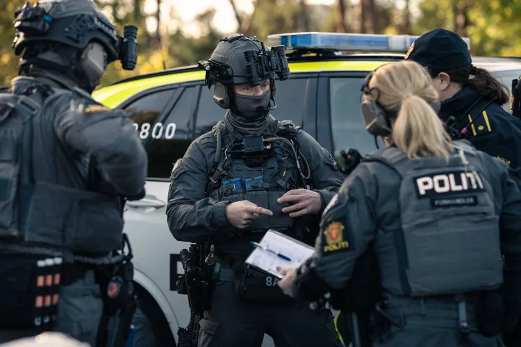 Explozie la Ambasada SUA din Oslo (sursa: Facebook/Politiet)