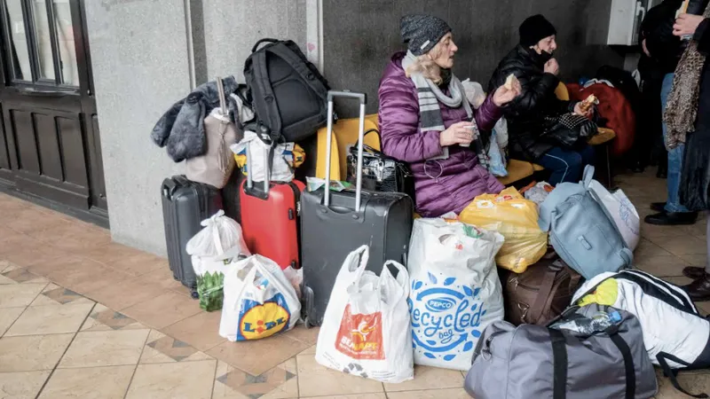 BOR, pro-refugiați, anti-invazie rusească (sursa: Inquam Photos/Casian Mitu)