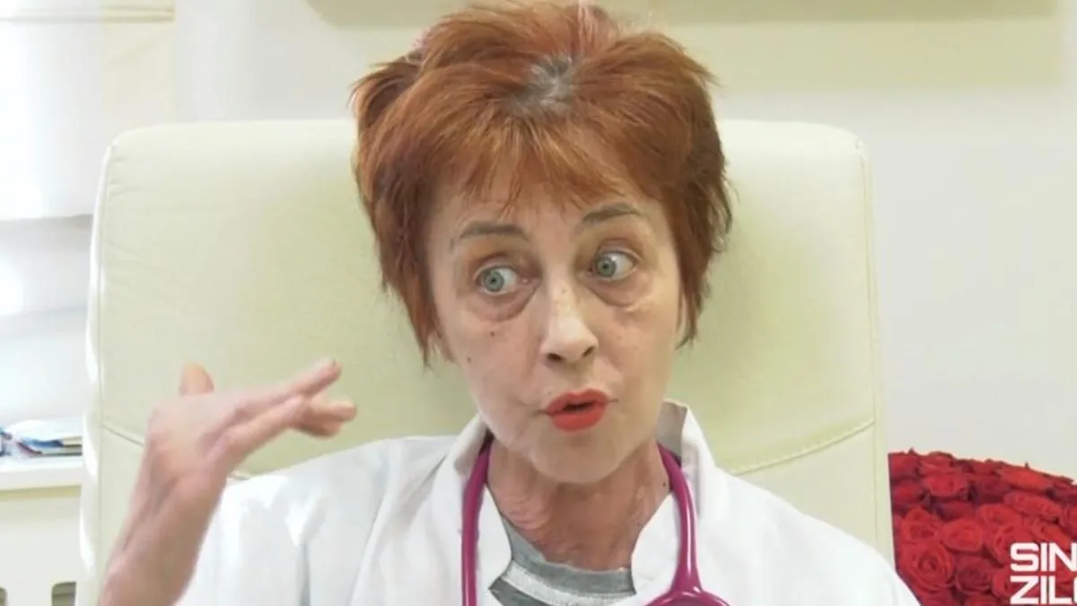 Colegiul Medicilor Bihor afirmă că Flavia Groșan a recidivat și explică cum dezinformează aceasta Foto: captură video