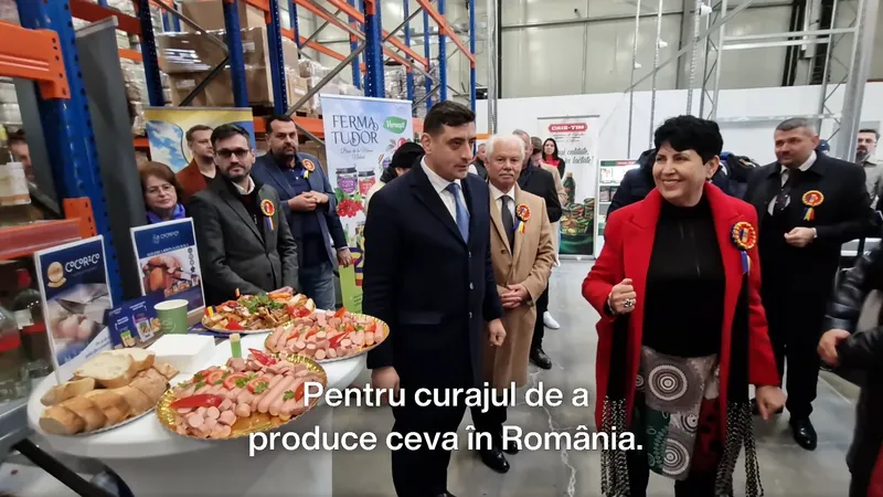 Casa de Comerț Unirea vindea produse de import Foto: captură video