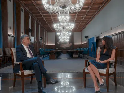 Dana Budeanu, 65 de minute de interviu penibil cu Ciolacu Foto: Captură video