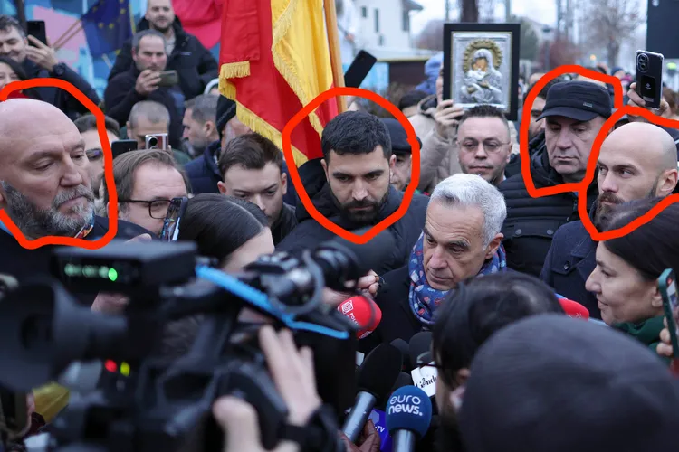 Călin Georgescu, păzit de mercenari periculoși (sursa: Inquam Photos/Octav Ganea)