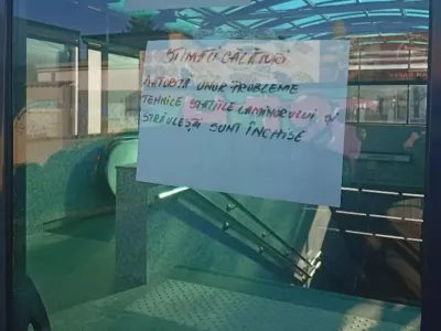 Metrorex a închis fără explicații două stații de metrou. Un tren ar fi deraiat la Laminorului Foto: realitatea.net