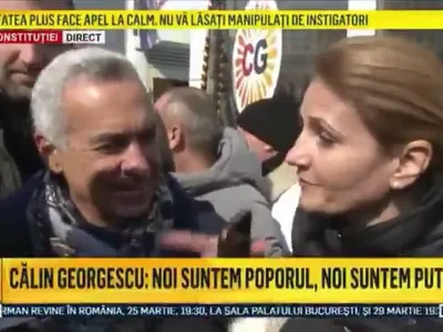 Anca Alexandrescu a difuzat o filmare falsă Foto: captură video