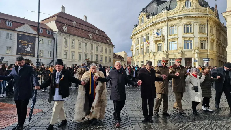 A sărbătorit Unirea mai devreme, ca să poată pleca în vacanță Foto: Facebook