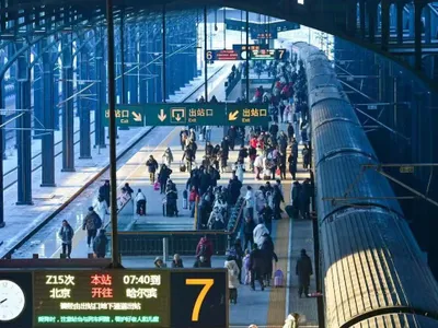 Pasagerii unui tren de mare viteză din China, blocați cinci ore fără curent într-un tunel Foto: China Railways