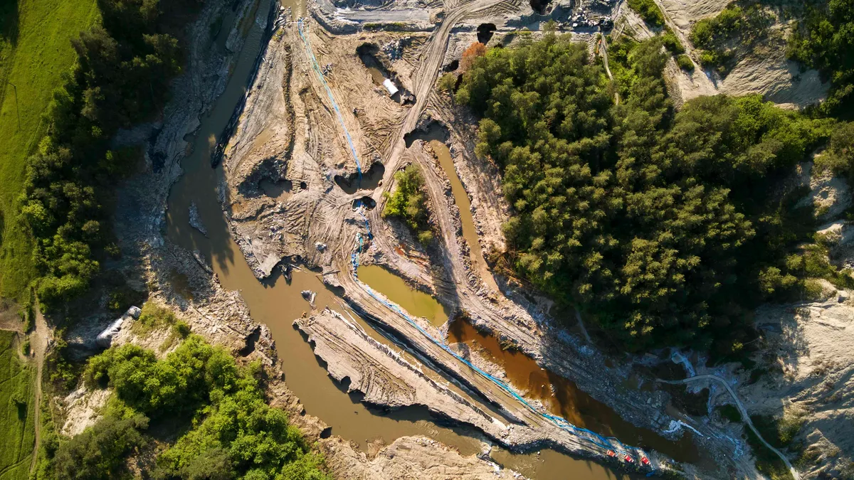 Salina Praid urma să devină bază NATO, dar Dumnezeu s-a opus, susține un suveranist Foto: Inquam/Alex Nicodin