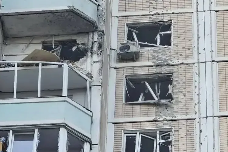 Ucraina, atac masiv asupra Moscovei (sursa: Telegram/Andrey Vorobyov)