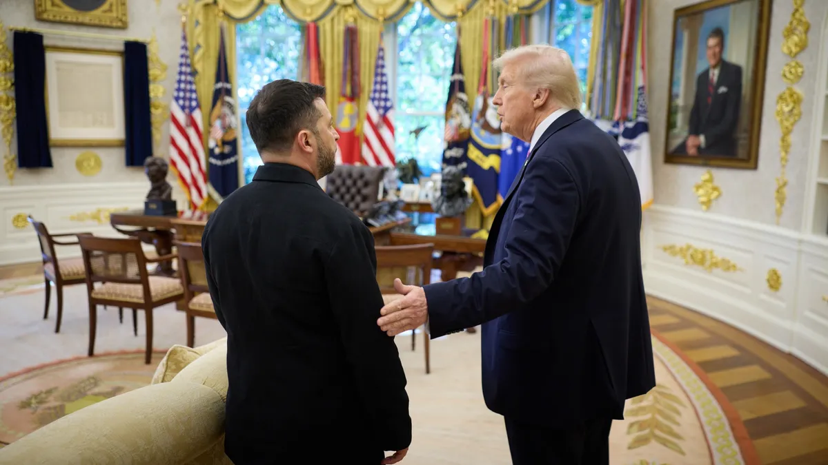 Trump, sceptic privind victoria Ucrainei (sursa: Facebook/Volodimir Zelenski)