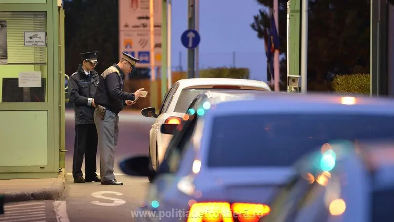 Ungaria nu mai primește ucraineni fără pașaport biometric Foto: Politia de frontieră