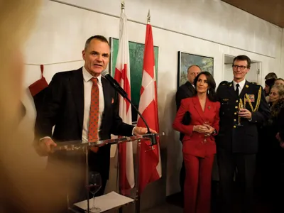 Groenlanda sub steagul SUA, reacția ambasadorului danez (sursa: Facebook/Jesper Møller Sørensen)