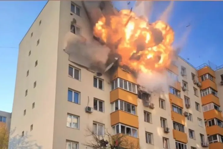 Explozia din Rahova, versiunea grafică (sursa: Observator)