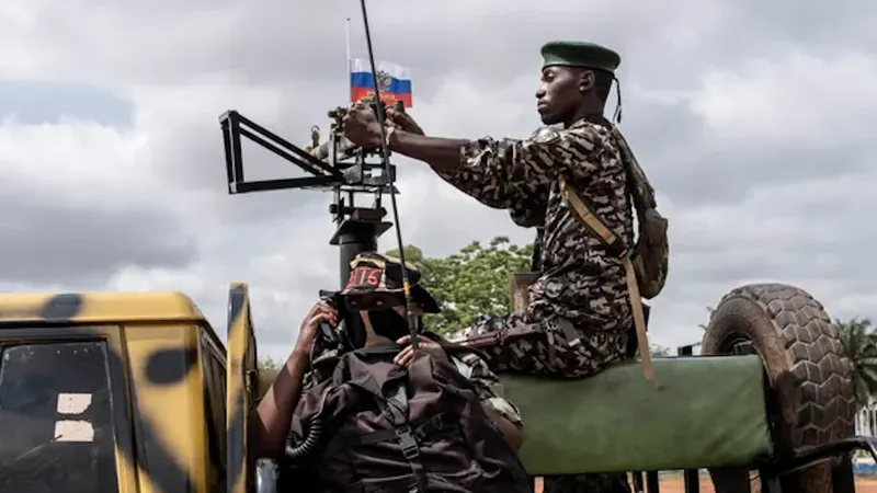 Putin, dependent de Wagner în Africa (sursa: theguardian.com)