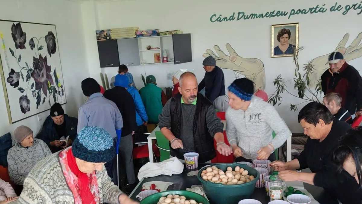 Persoane aflate în îngrijirea Asociației Dumbrava DPG din Bihor a lui Viorel Pașca, aprilie 2026