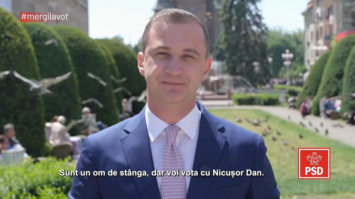 Simonis, PSD, îl susține pe Nicușor (sursa: Facebook/Alfred Simonis)