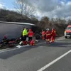 Accident grav pe DN 6, în Caraș-Severin (sursa: radioresita.ro)