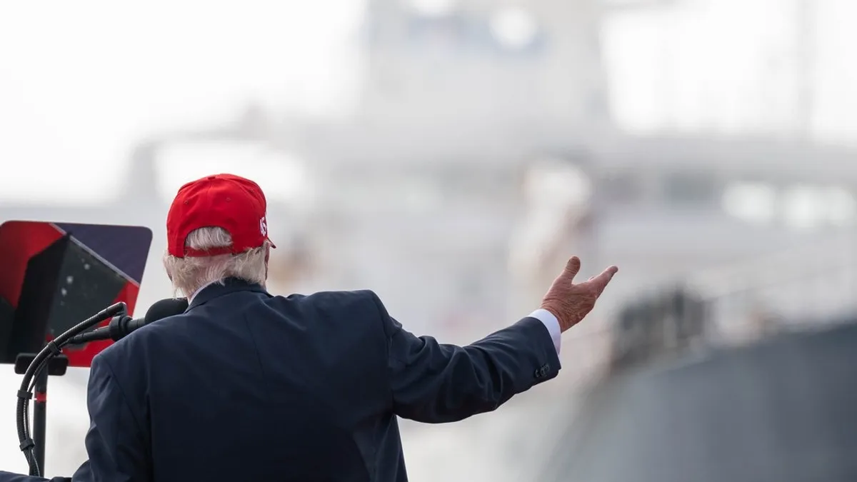 “Ora libertății este în mâinile voastre“: discursul lui Trump după ce SUA și Israel au atacat Iranul Foto: Facebook White House