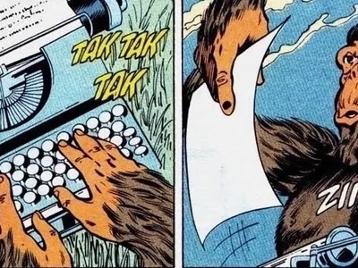 „Paradoxul maimuței savante”, contestat de matematicieni (sursa: Facebook/Vědátor)