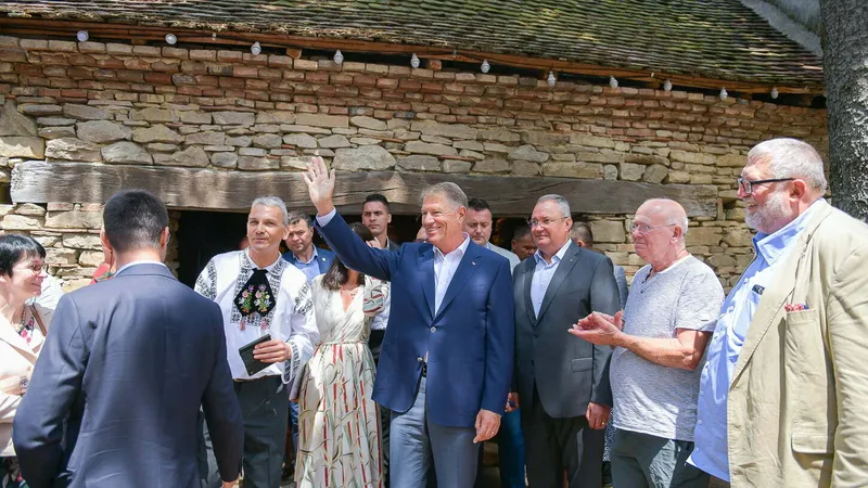 Automobile Bavaria, 220 milioane lei, datorii. Iohannis, la "Săptămâna Haferland" (sursa: Facebook/Klaus Iohannis)