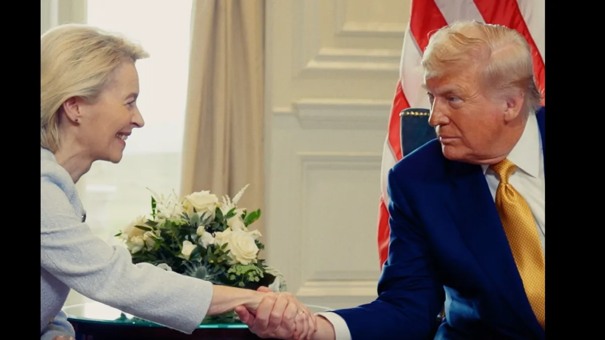 Acord strategic între UE și SUA (sursa: Facebook/The White House)