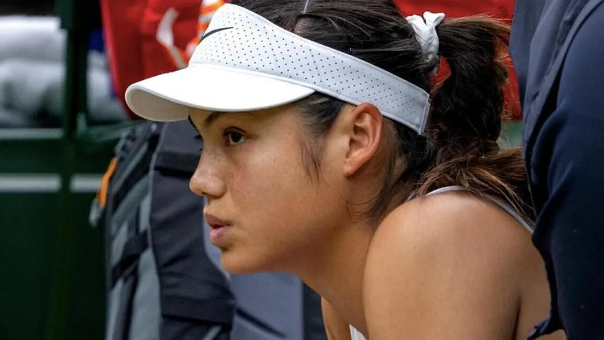 Emma Răducanu suferă un nou accident (sursa: Facebook/Emma Raducanu)